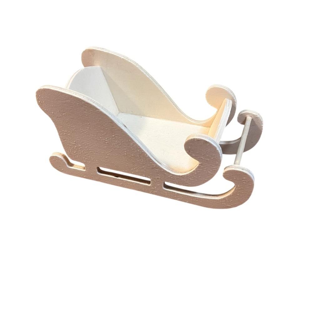 🎄Free with sale 🎄Paintable Sleigh